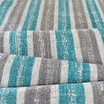 Jacquard Angie Vip Gris Turquesa - Imagen 2