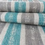 Jacquard Angie Vip Gris Turquesa